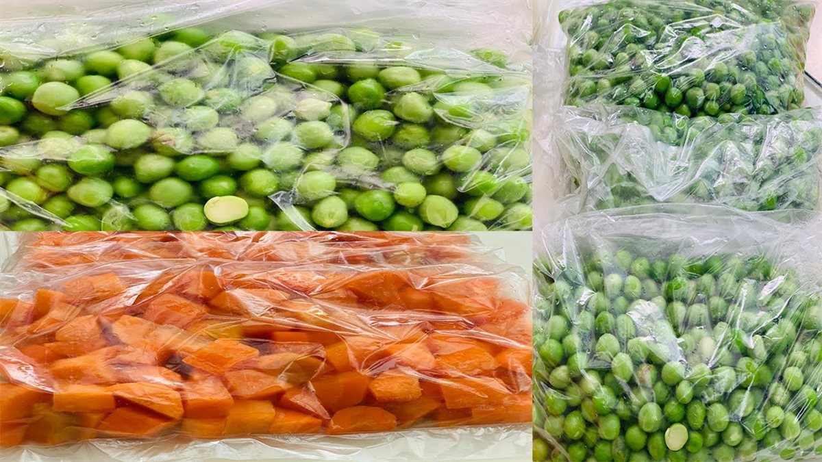 طريقة تخزين البسلة