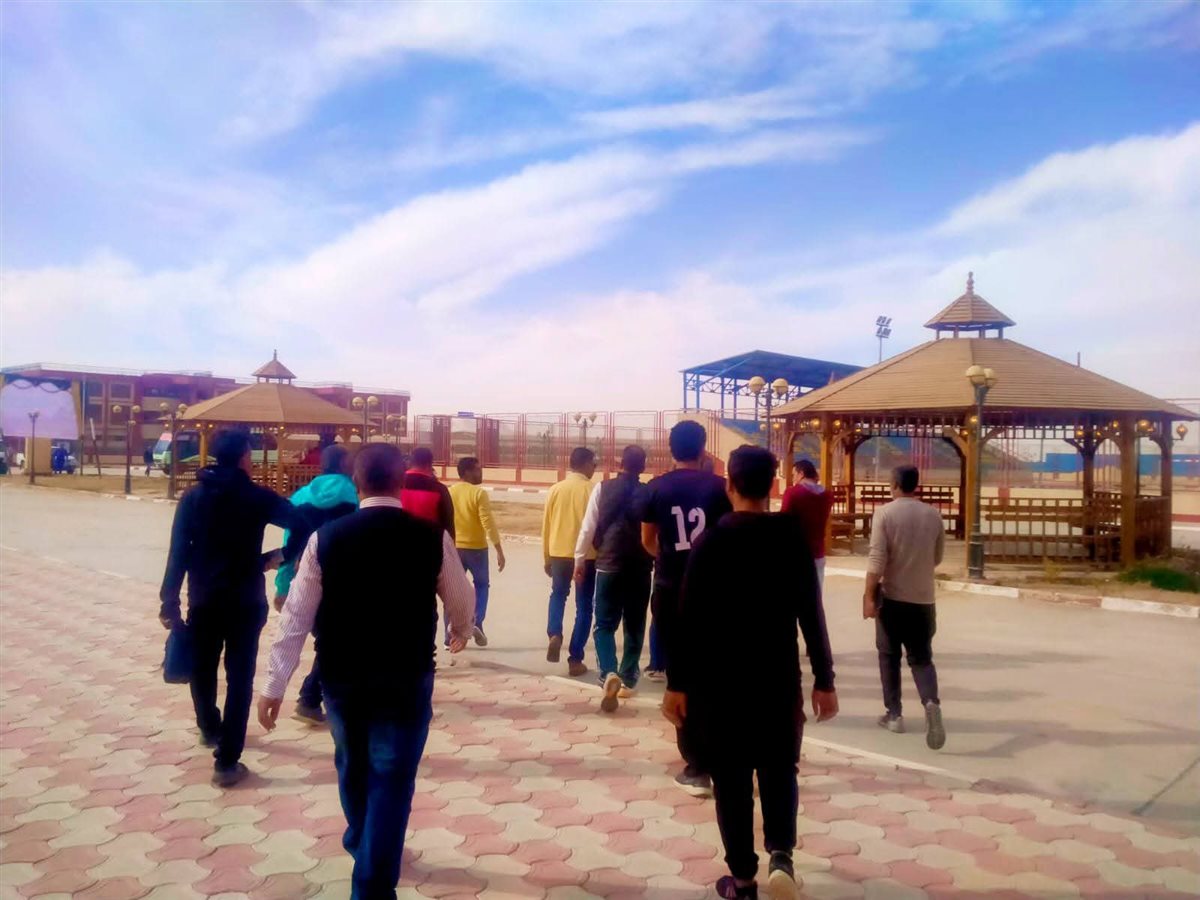 جانب من جولة لجنة الشباب والرياضة بالوادى الجديد
