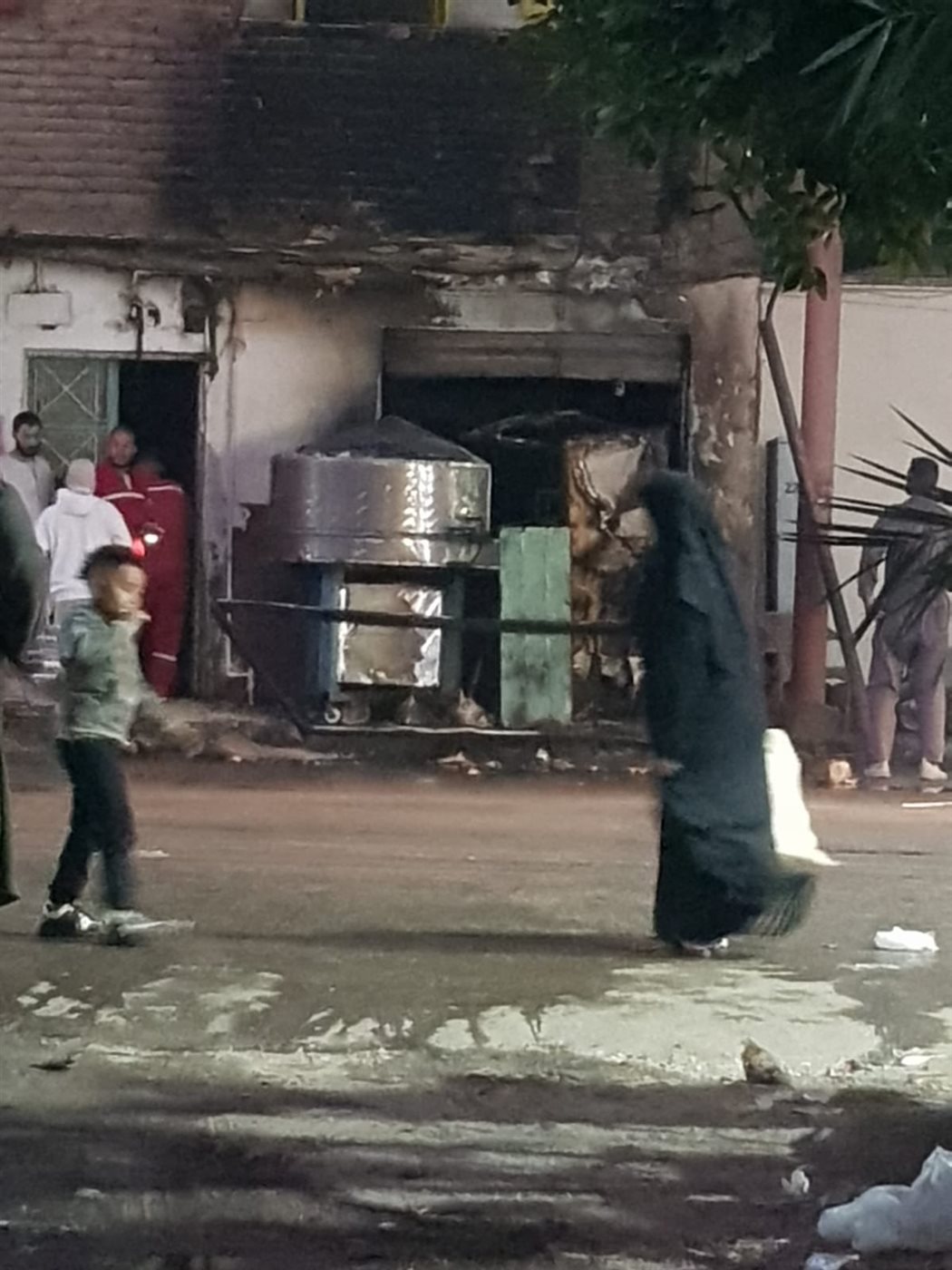 حريق مخبز بالأقصر