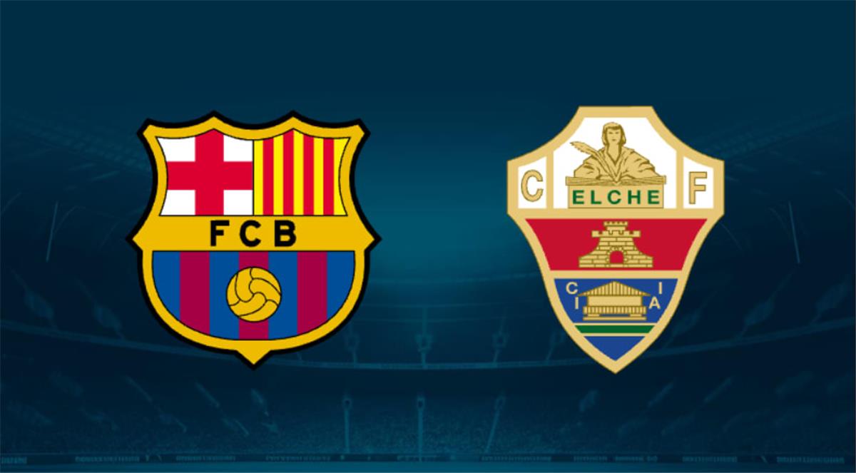 موعد مباراة برشلونة ضد إلتشي في الدوري الإسباني والقنوات الناقلة.. لقاء ناري