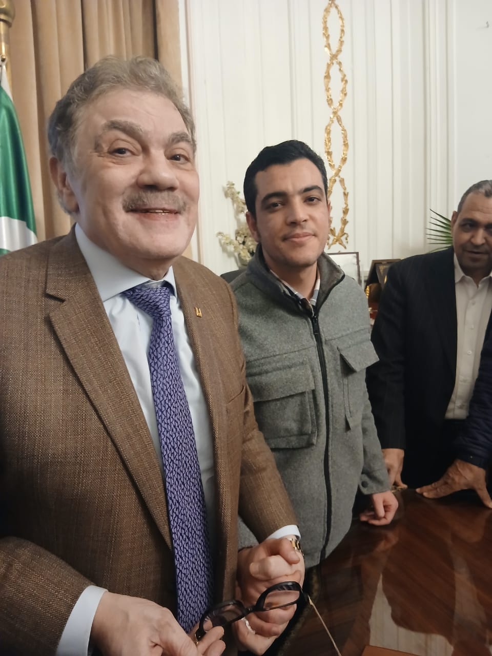 الدكتور السيد البدوي مع صحفي القاهرة 24