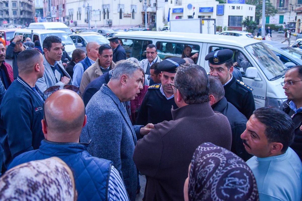 جولة محافظ الإسكندرية&nbsp;