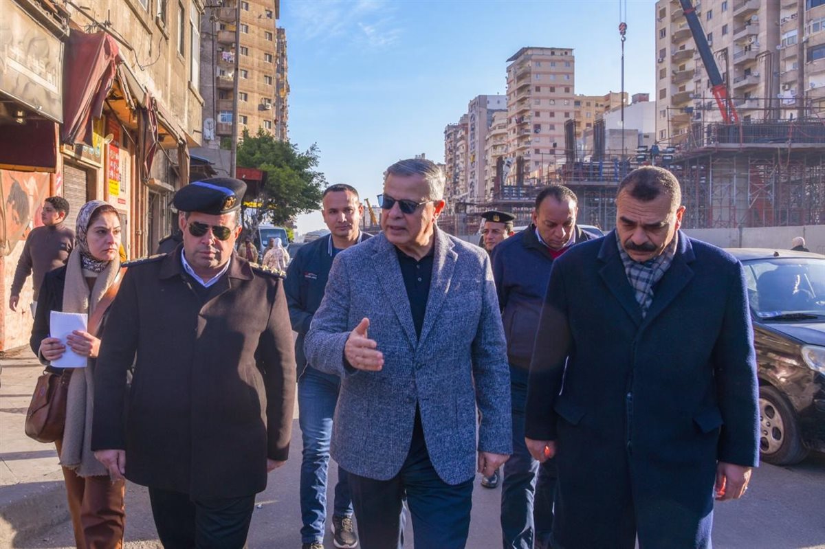 جولة محافظ الإسكندرية&nbsp;