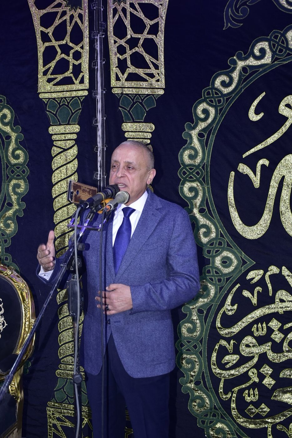 محافظ الأقصر يشهد الليلة الختامية لمولد أبوالحجاج