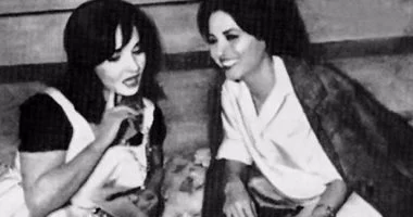 الفنانة شادية والفنانة فاتن حمامة