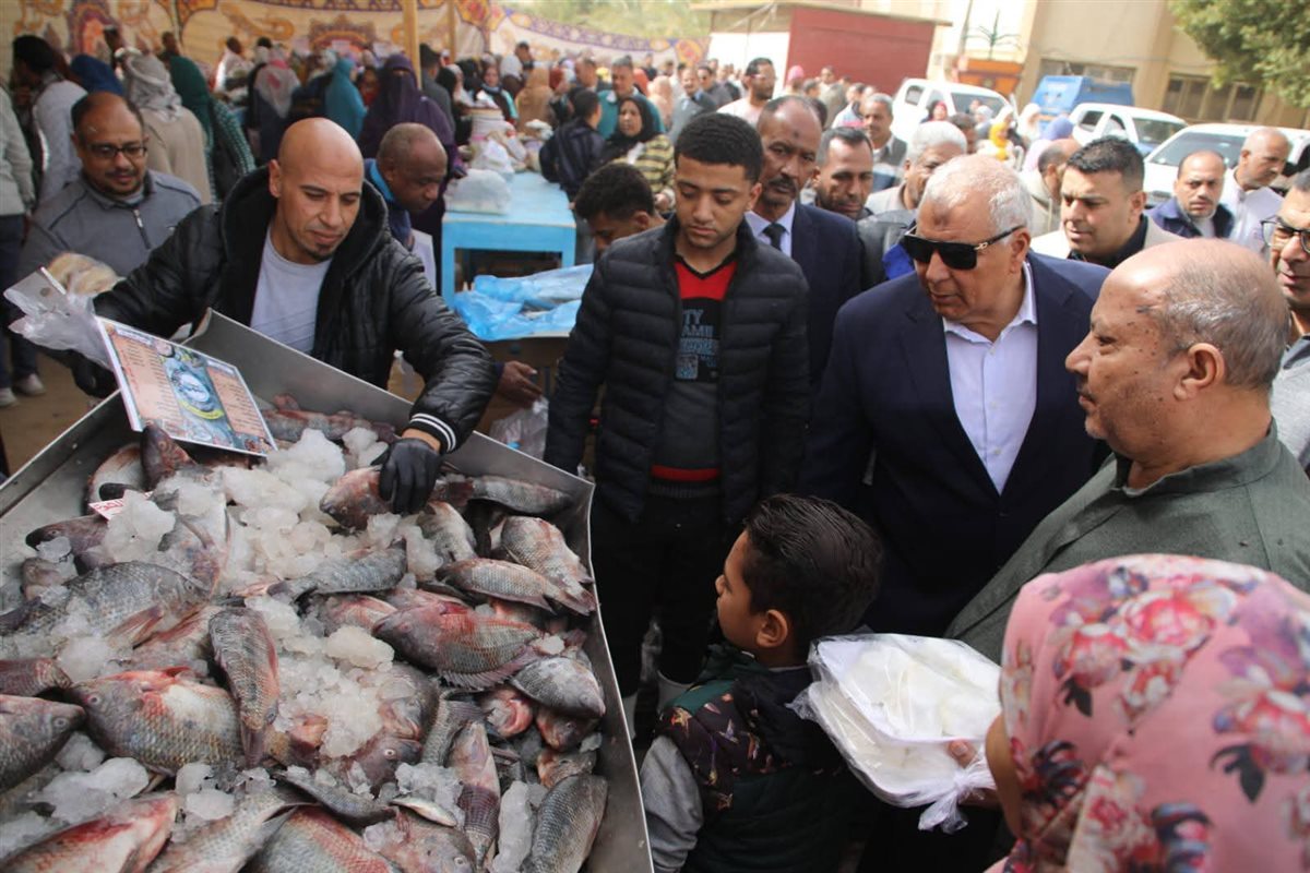 جانب من جولة محافظ الوادي الجديد