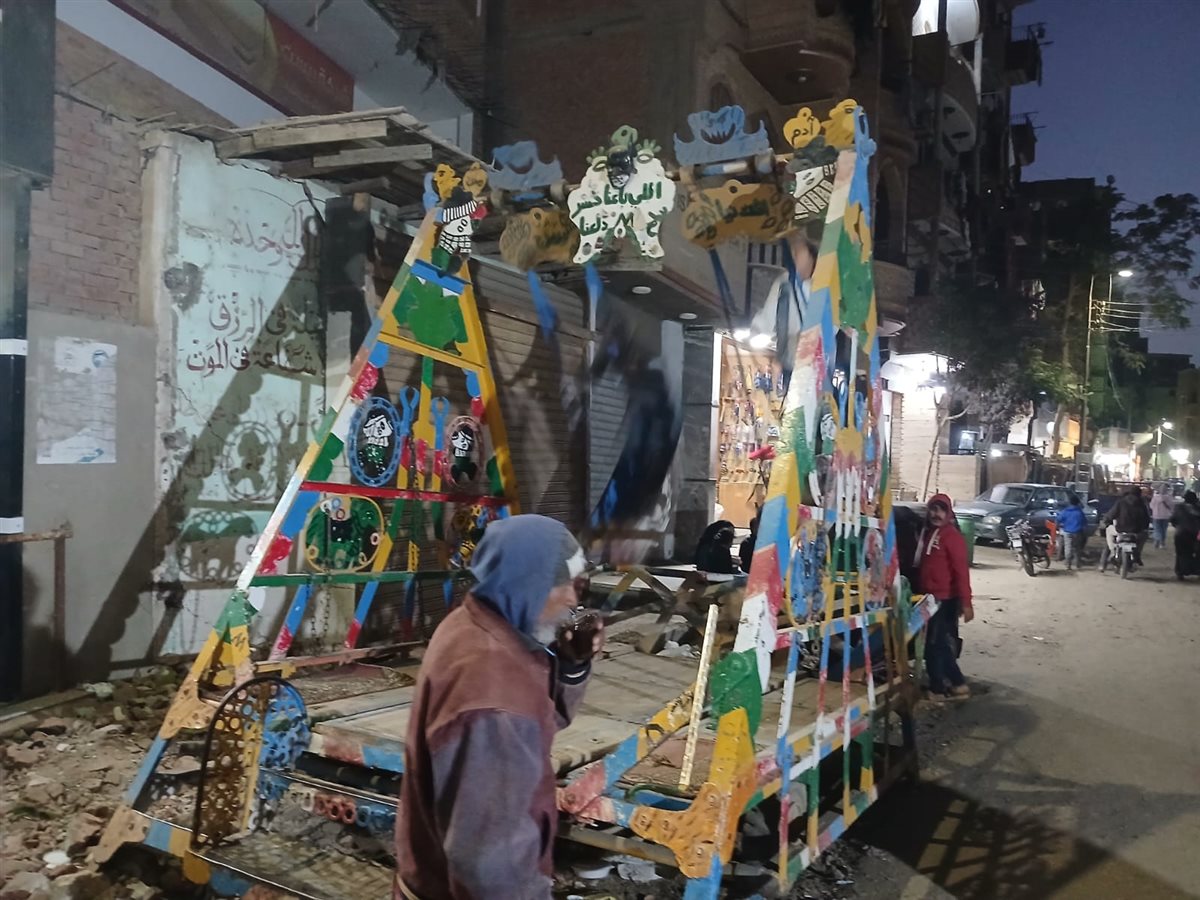 الآلاف يحيون الليلة الكبيرة لمولد الشيخ علي الروبي في الفيوم