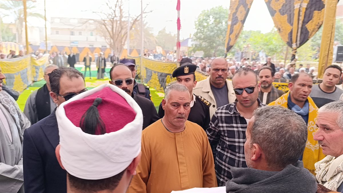 إنهاء خصومة ثأرية بين عائلتي أبو سعيد وأبو الباشا بقرية ههيا في المنيا
