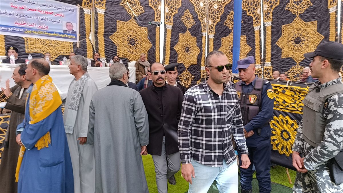 إنهاء خصومة ثأرية بين عائلتي أبو سعيد وأبو الباشا بقرية ههيا في المنيا