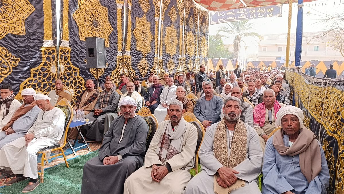 إنهاء خصومة ثأرية بين عائلتي أبو سعيد وأبو الباشا بقرية ههيا في المنيا