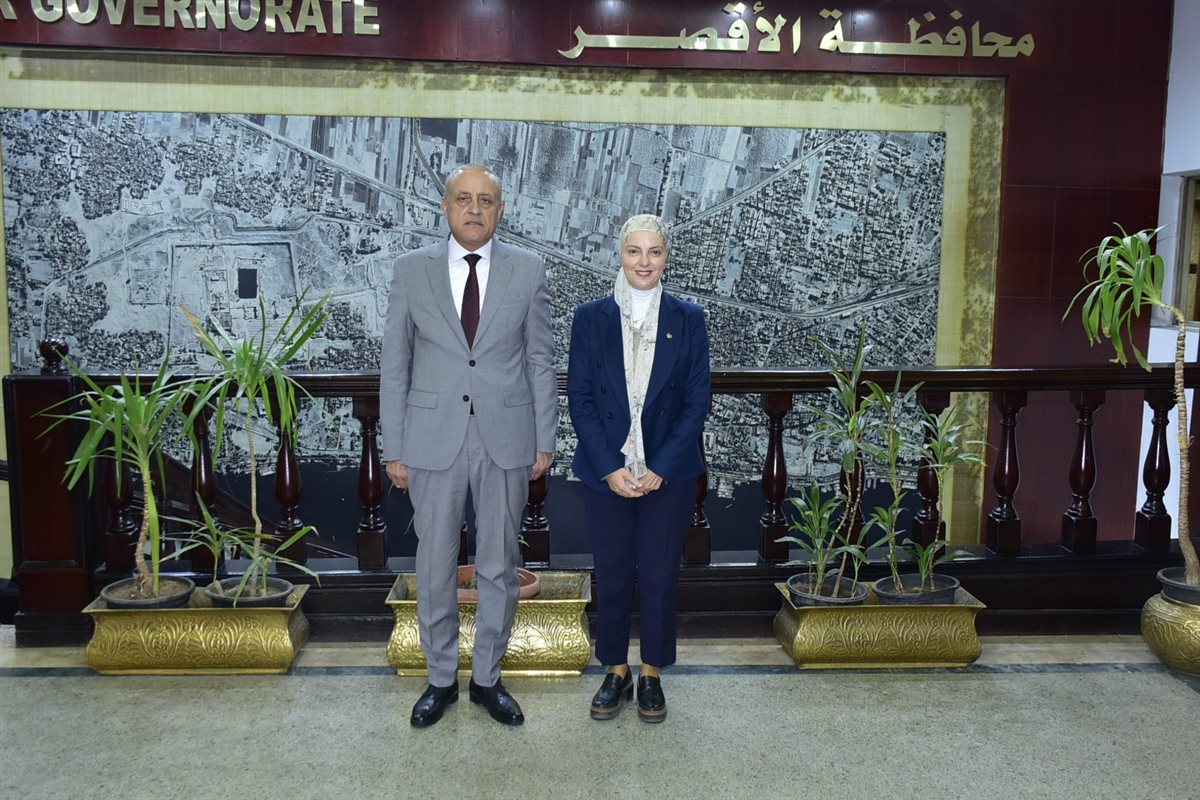 محافظ الأقصر يستقبل ممثلي الاتحاد الأوربي&nbsp;