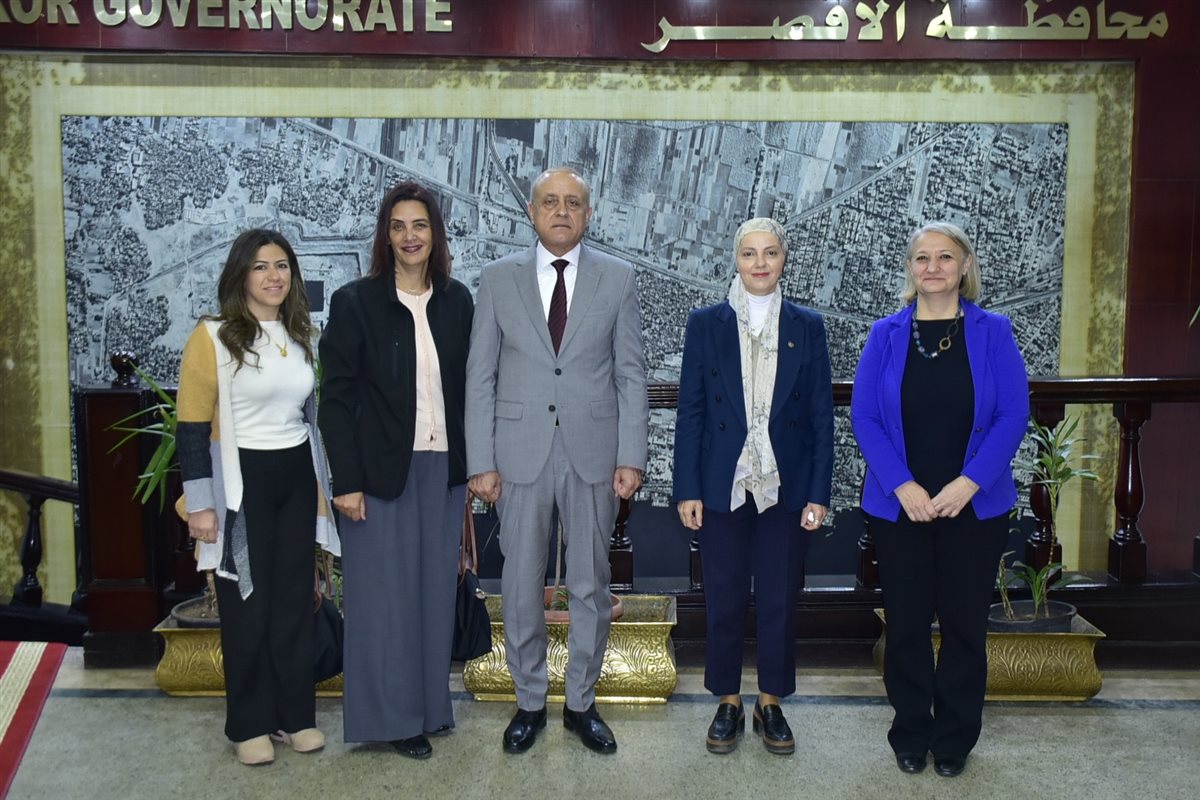 محافظ الأقصر يستقبل ممثلي الاتحاد الأوربي&nbsp;