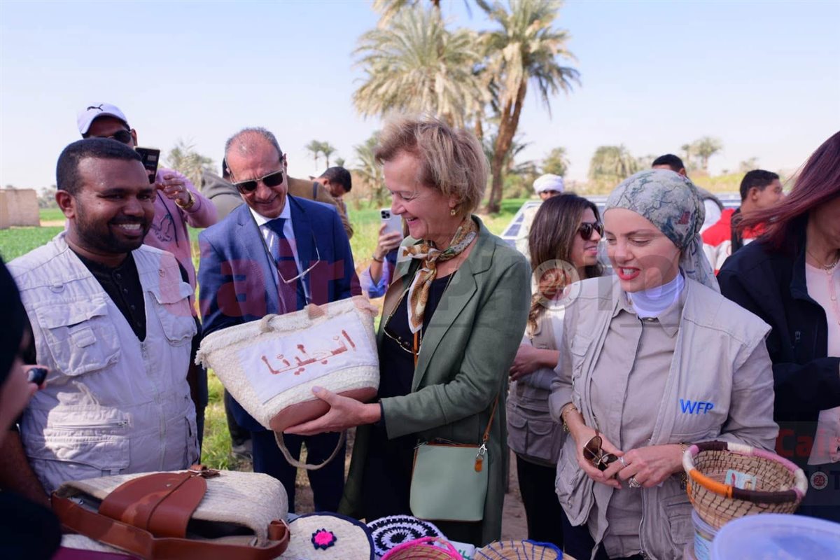 حقيبة هاند ميد بإسمها تبهر سفيرة الإتحاد الأوروبي&nbsp;