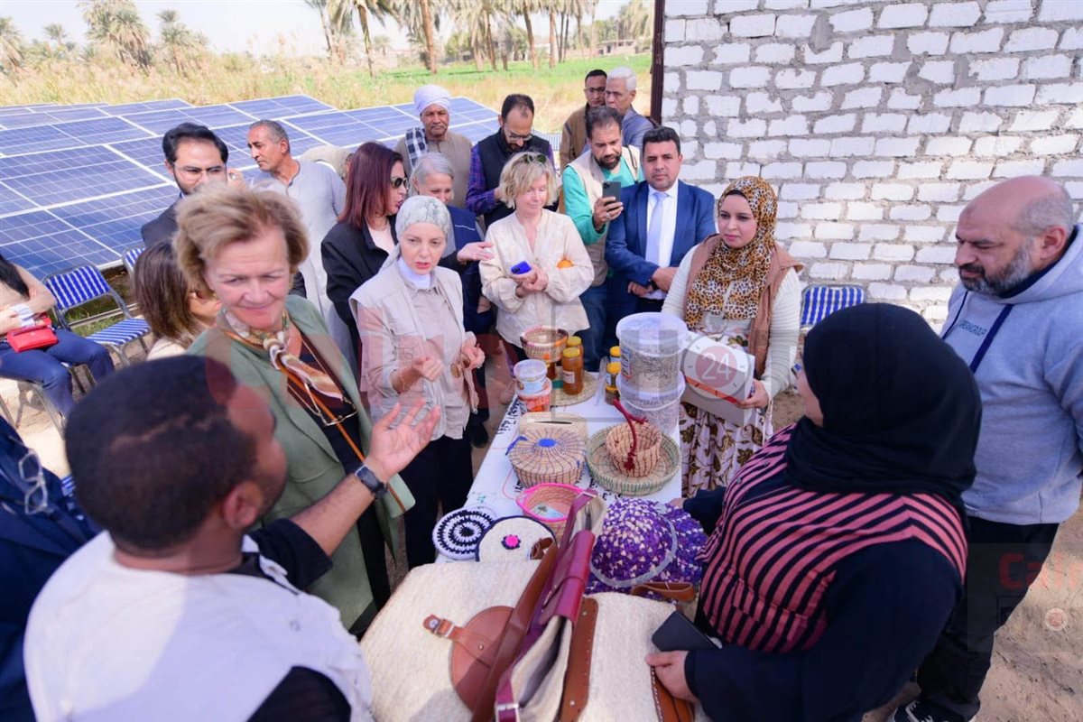 حقيبة هاند ميد بإسمها تبهر سفيرة الإتحاد الأوروبي&nbsp;