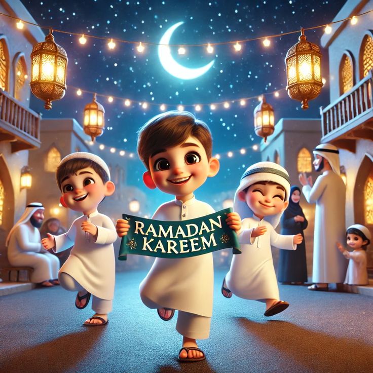 تهنئة رمضان 2026 بالذكاء الاصطناعي
