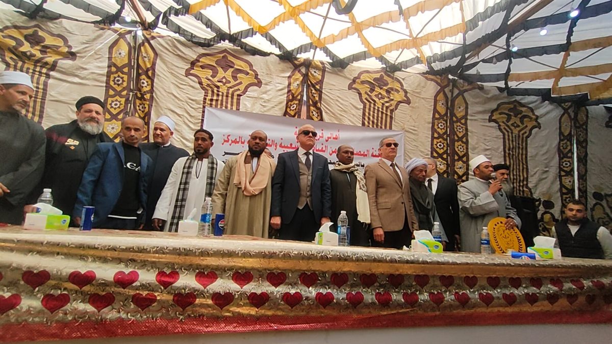 إنهاء خصومة ثأريه بالأقصر بحضور المحافظ ومدير الأمن&nbsp;