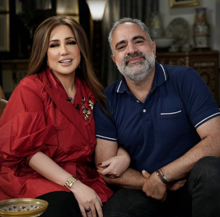 لقطات من كواليس حلقة محمد شاهين في برنامج عندك وقت مع عبلة