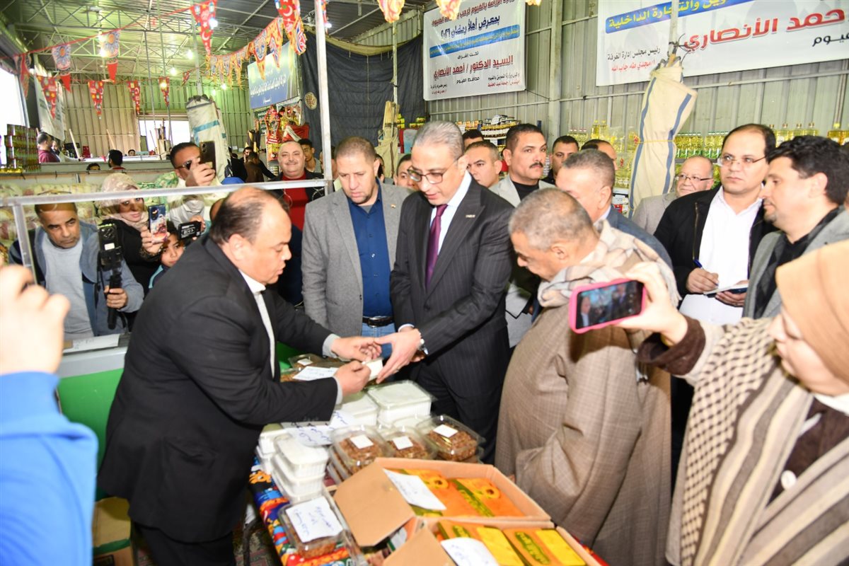 افتتاح معرض أهلا رمضان 