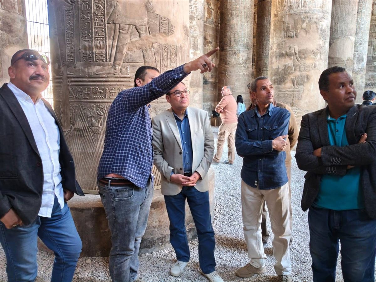 تطوير معبد خنوم بإسنا&nbsp;