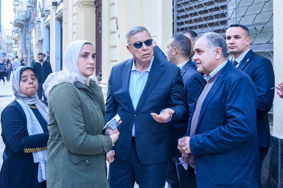 جولة محافظ الإسكندرية&nbsp;