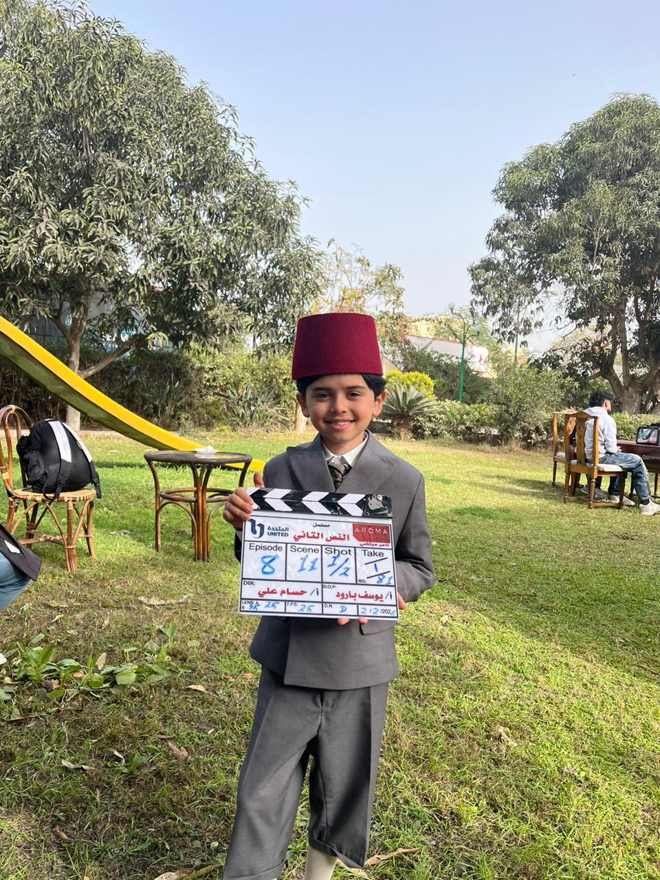 &nbsp;إيلانو صبحي يشارك في النص التاني بطولة أحمد أمين