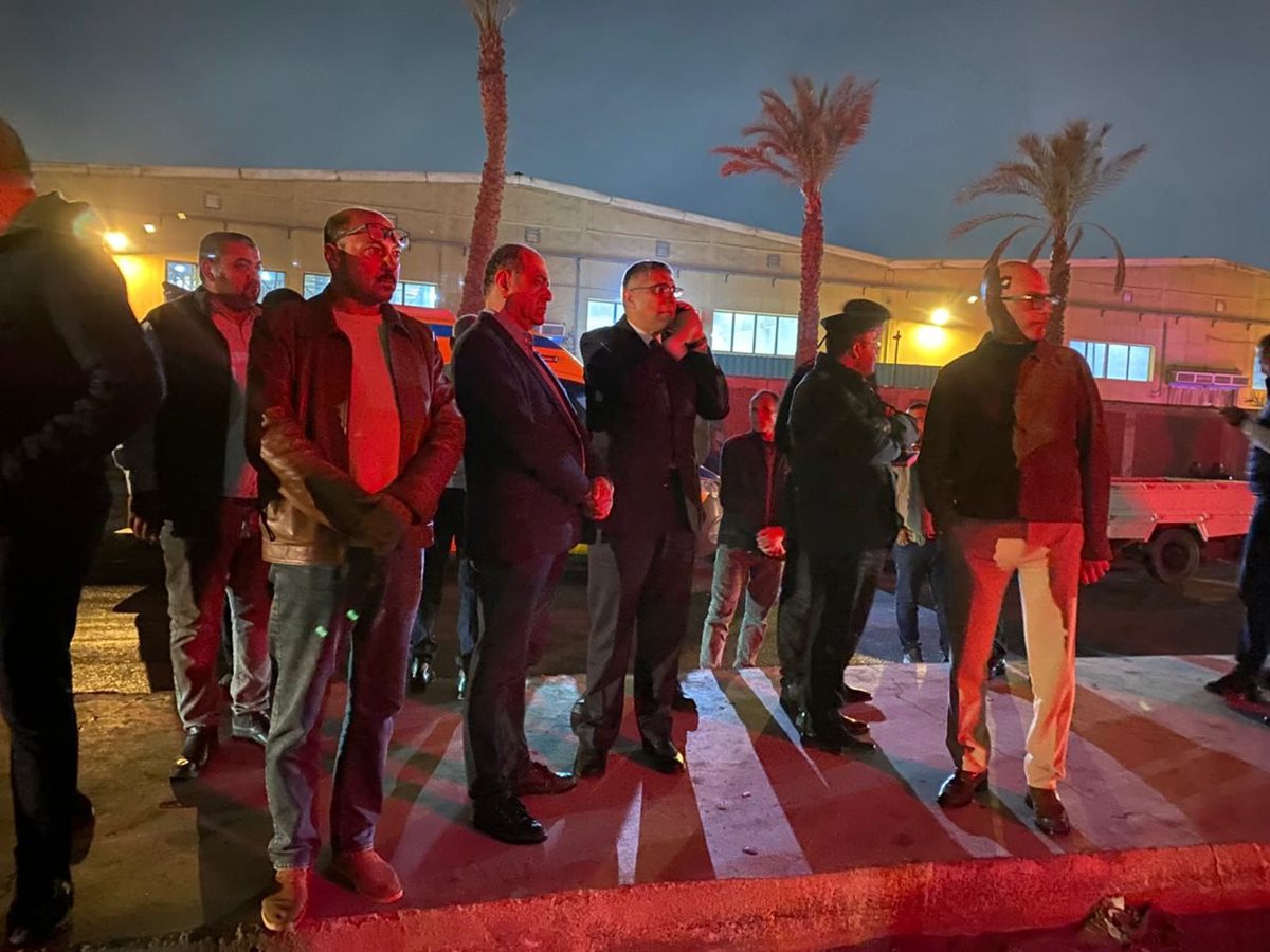محافظ الجيزة يتابع &nbsp;أعمال إطفاء حريق اندلع داخل مصنع أخشاب بمدينة السادس من أكتوبر