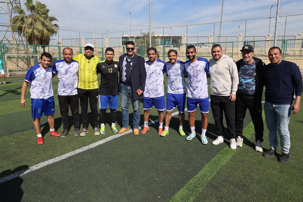 فريق كرة القدم بشركة مياه الشرب