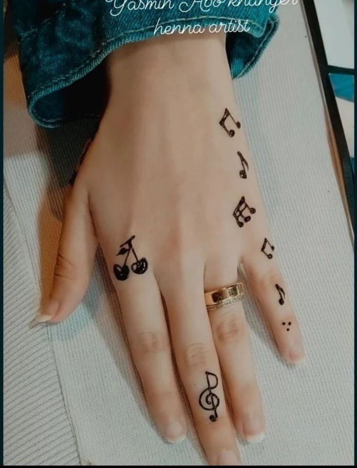 رسومات حنة كيوت