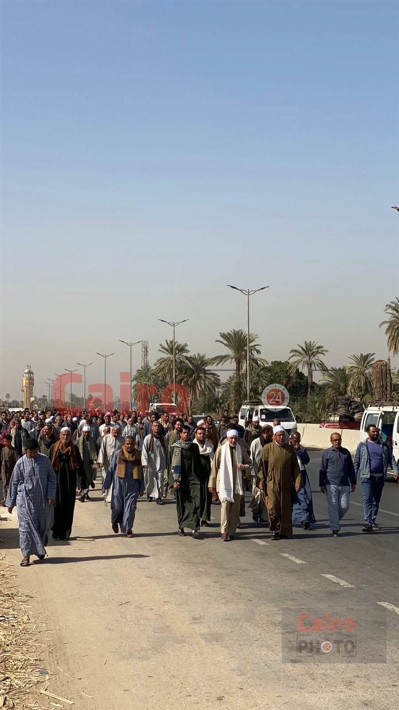 جنازة مهيبة لشيخ المالكية بالأقصر&nbsp;