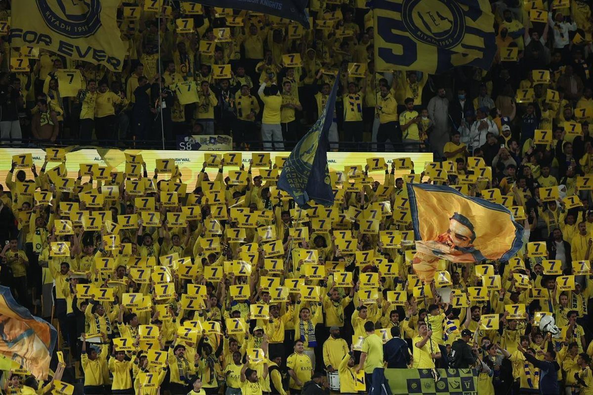 <strong>بعد الأزمة الأخيرة.. جماهير النصر تدعم كريستيانو رونالدو خلال مواجهة الاتحاد بالدوري</strong>