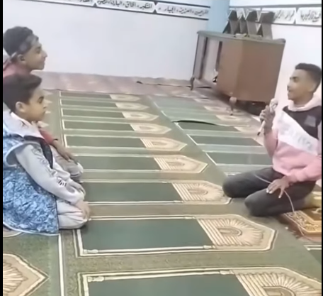 جانب من الفيديو المتداول&nbsp;