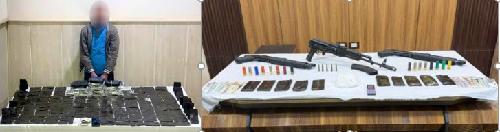 ضبط بؤر إجرامية من جالبي ومتجري المواد المخدرة