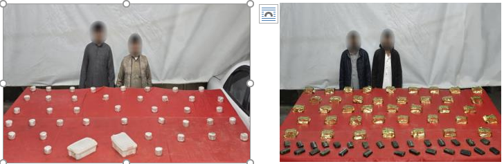 ضبط بؤر إجرامية من جالبي ومتجري المواد المخدرة