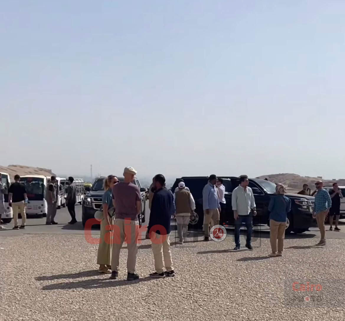 لقطات حصرية من لحظة وصول تيفاني ترامب إلى معبد حتشبسوت بالأقصر