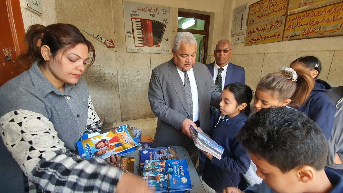 وكيل وزارة التربيه والتعليم بالأقصر يتابع انتظام الدراسة&nbsp;