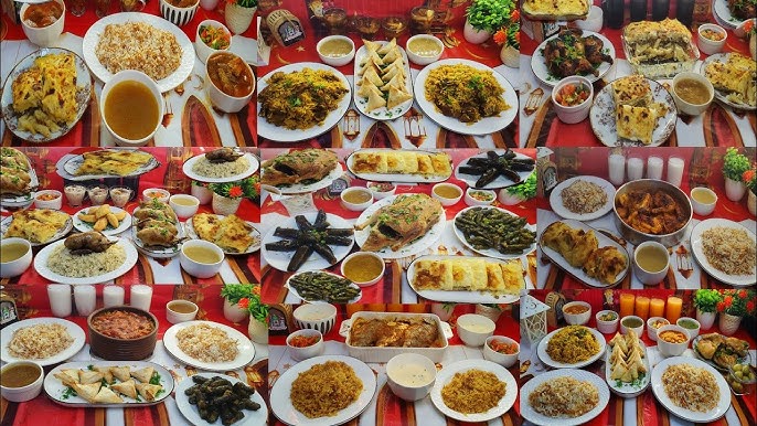 أفكار جدول إفطار رمضان بالأيام