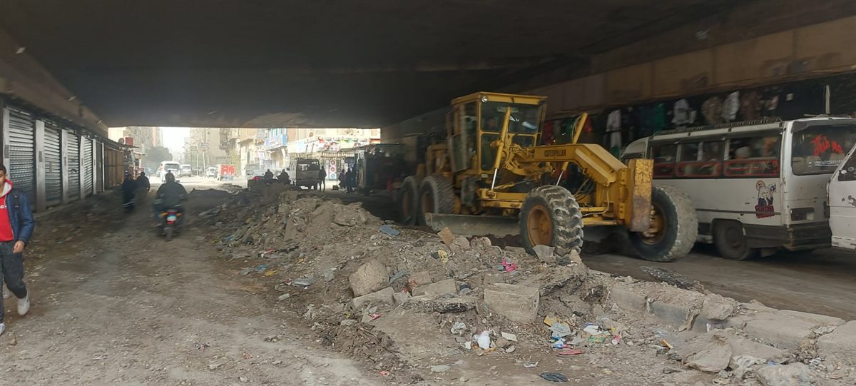 محافظ الجيزة يعلن بدء أعمال تطوير ورصف ورفع كفاءة شارع ناهيا بحي بولاق الدكرور