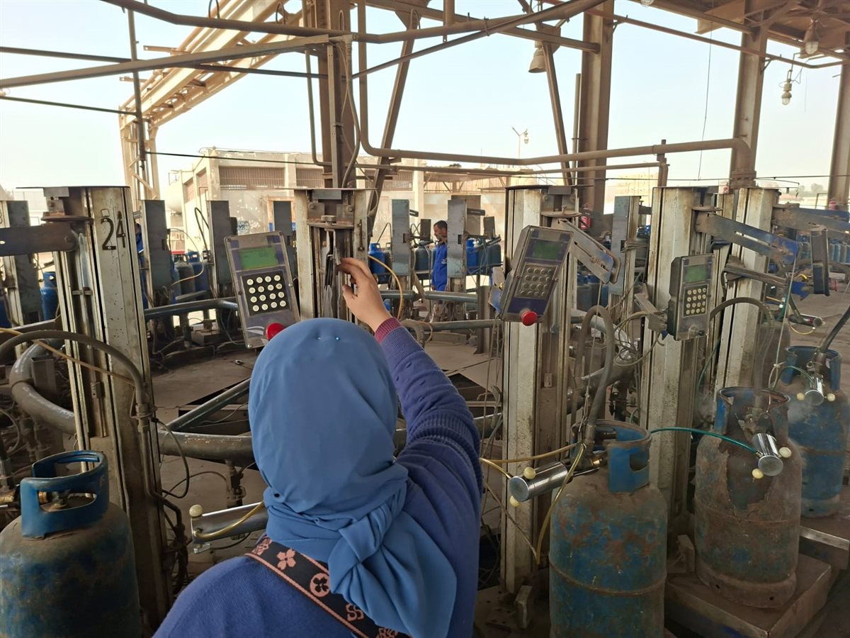 حملة تفتيشية على محطات الوقود بطامية