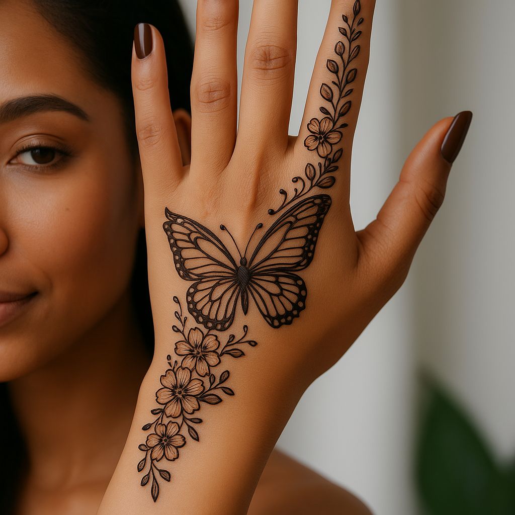 رسومات حنة على الجسم للعروسة