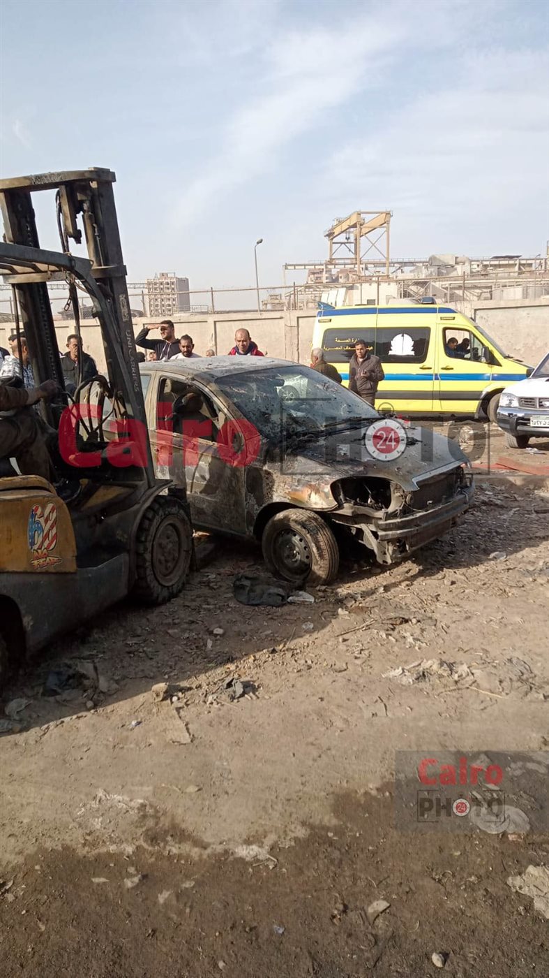 حريق يلتهم باكيات سوق مجمع المصانع بالزاوية الحمراء