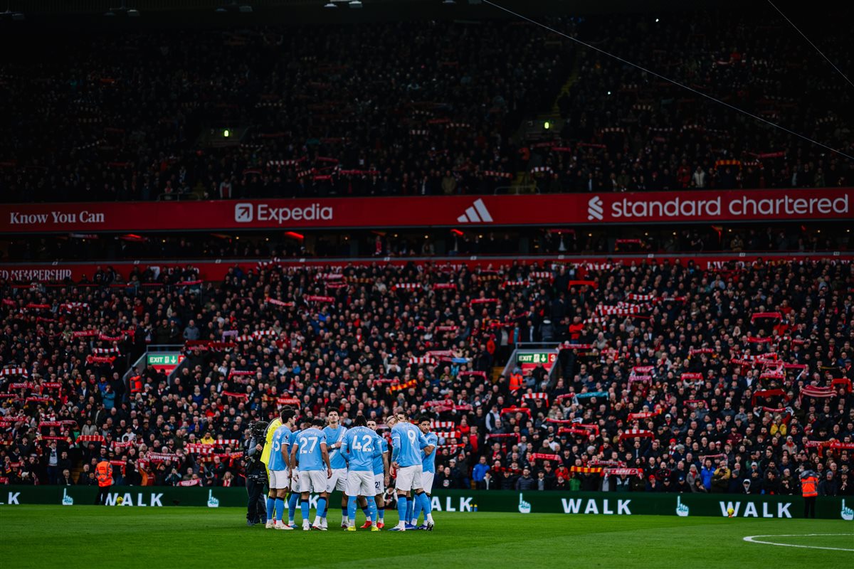 <strong>مباراة ليفربول ومانشستر سيتي في الدوري الإنجليزي</strong>