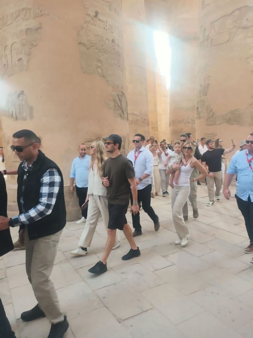 حفيد ترامب في الاقصر