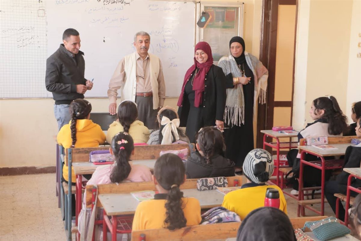 انتظام الدراسة بمدارس الوادى الجديد