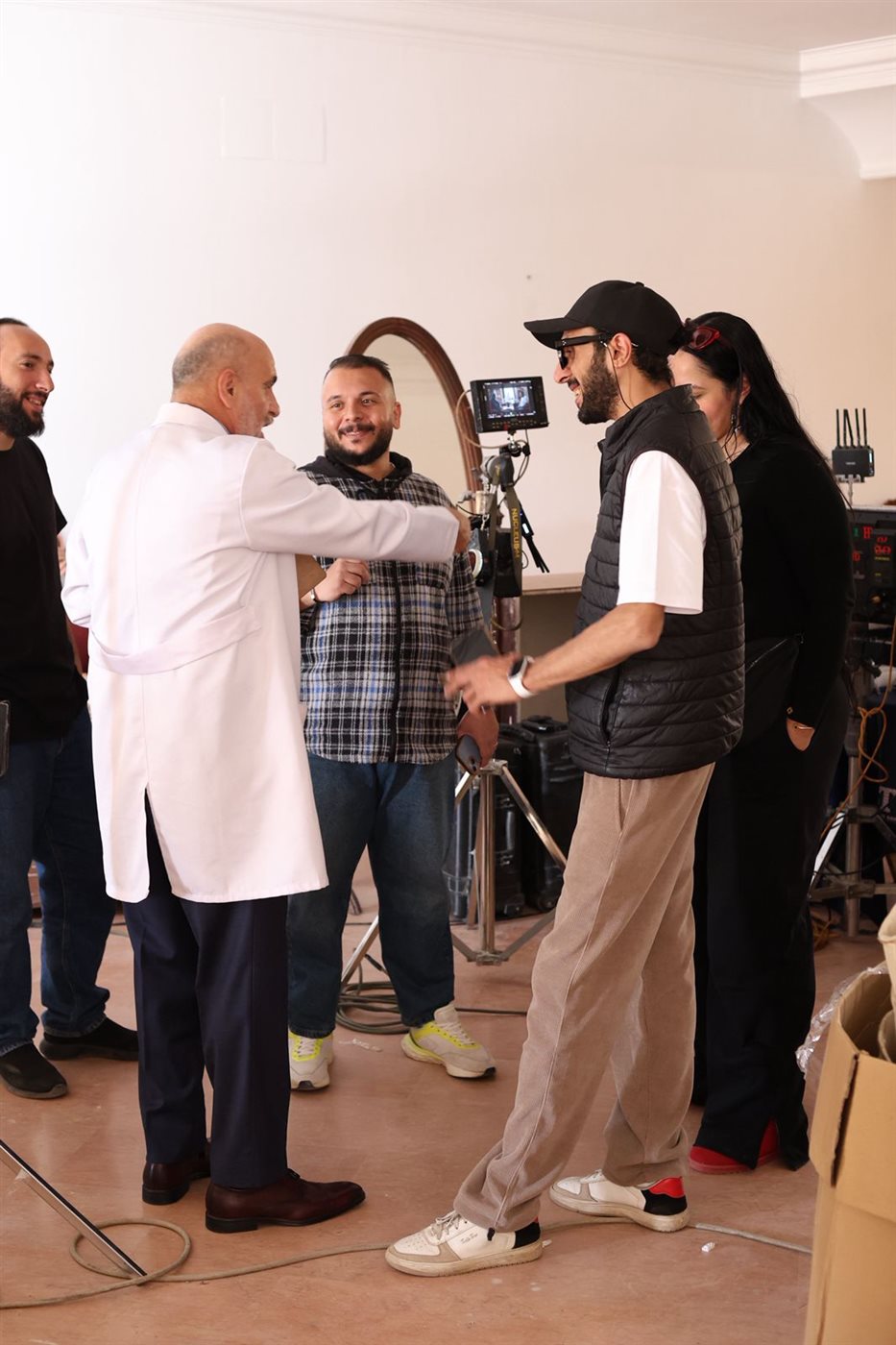 تصوير مسلسل إعلام وراثة