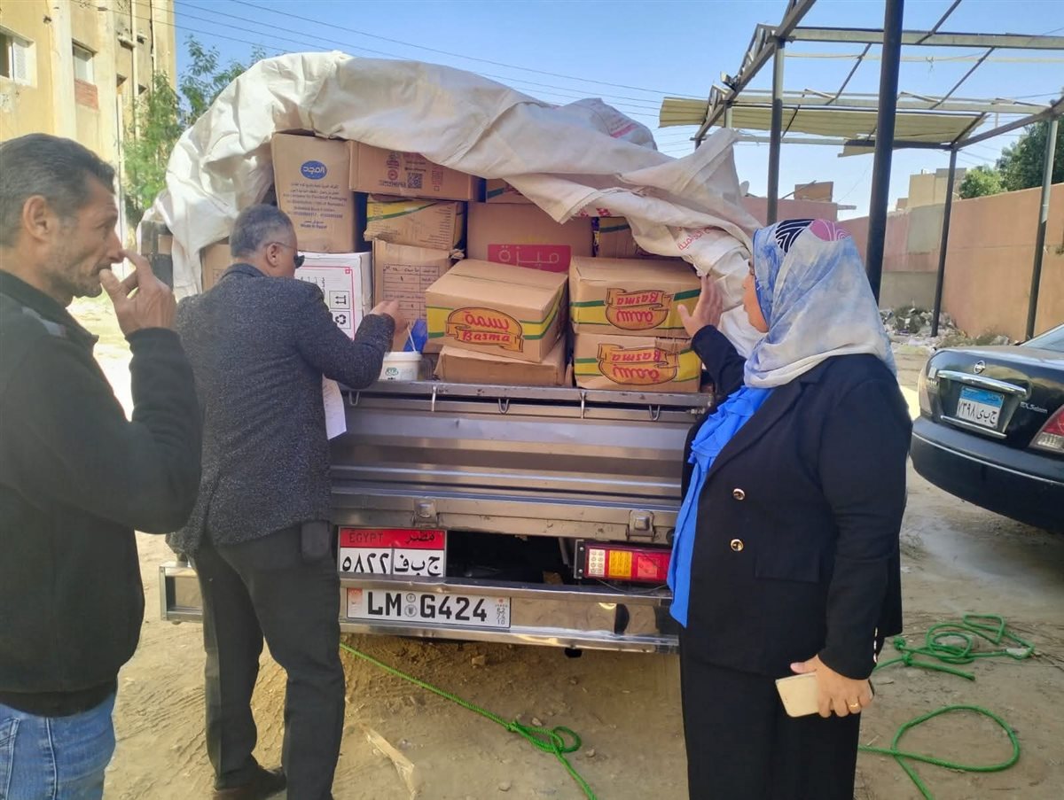 ضبط منتجات غذائية منتهية الصلاحية في حملة تموينية&nbsp;