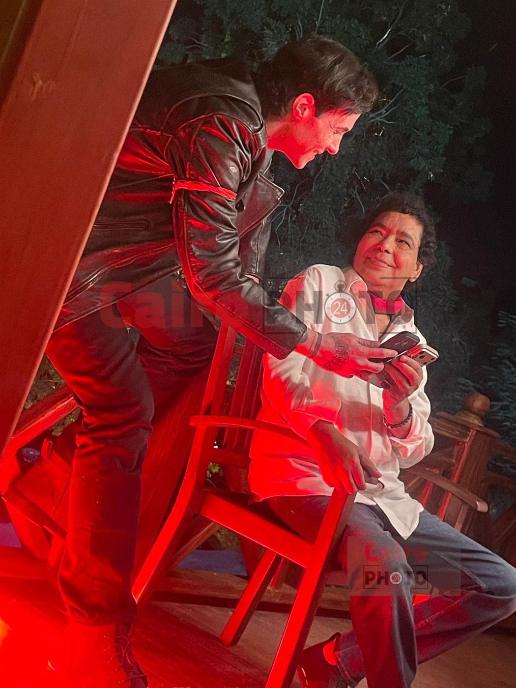 محمد منير وأمير عيد&nbsp;