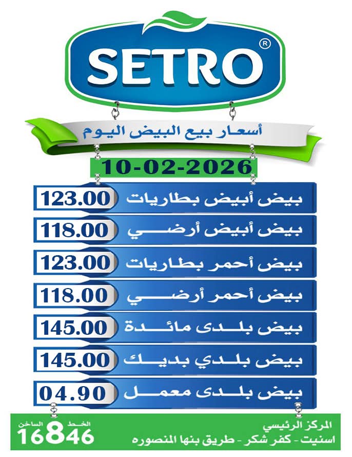 سعر البيض