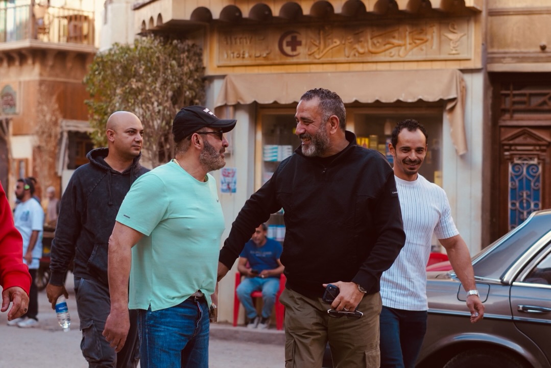 أحمد السقا يزور لوكيشن تصوير مناعة