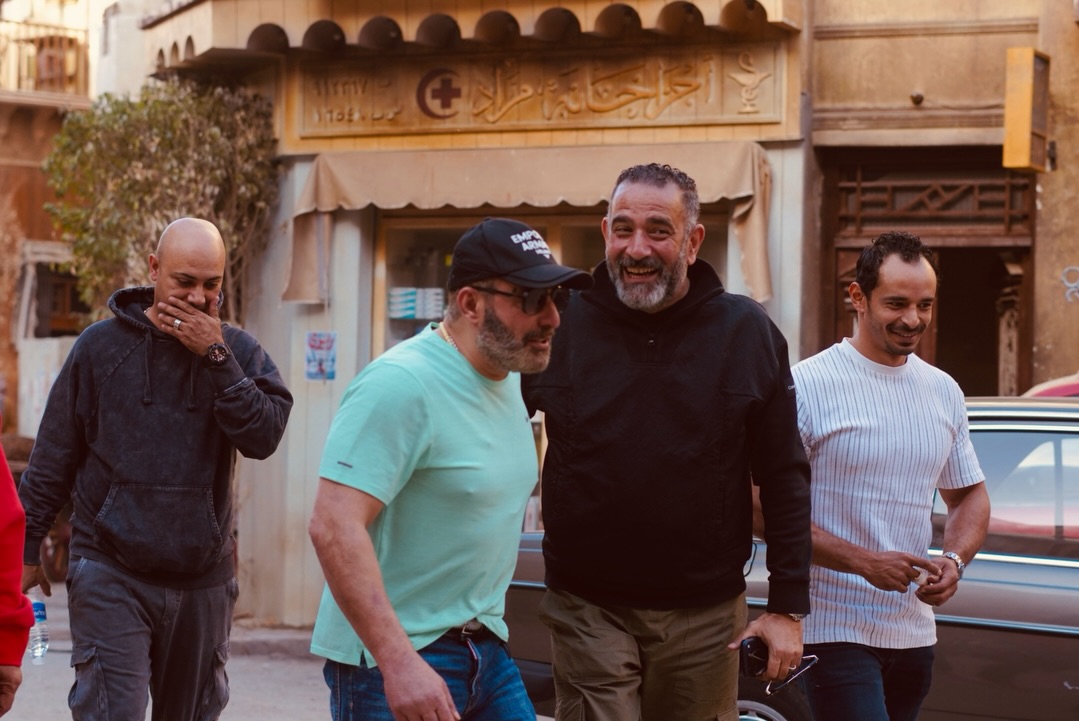 أحمد السقا يزور لوكيشن تصوير مناعة