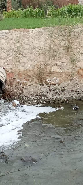 مياة المجاري في الترعة والأهالي تستعيث بالأقصر&nbsp;